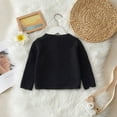 thumbnail image 2 of Actgleam Infant Girls Cardigan Sweater Long Sleeve Button up Knit Tops,Black,12-18Months, 2 of 12