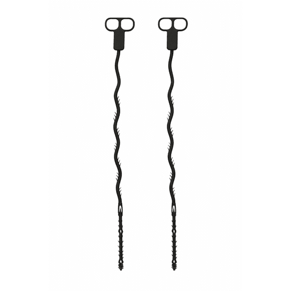 Drain Snake Hair Clog Remover 2 Pack 20 Inch Flexible Plastic Cleaner