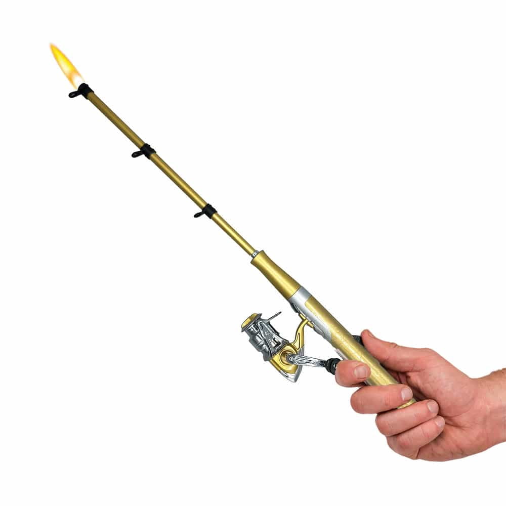 GEI Open Face Fishing Pole BBQ Lighter – Assorted Single Color