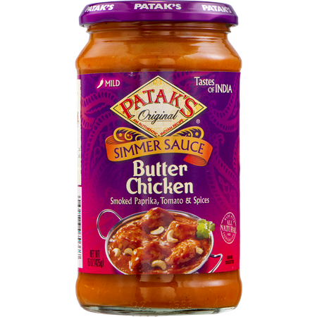 Patak's Tastes Of India Butter Chicken Simmer Sauce, (Best Dipping Sauces For Chicken Tenders)