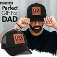 thumbnail image 3 of Gifts for Men, Dad, Grandpa, Him Christmas - Birthday Gifts for Men Unique - Dad Birthday Gifts - Funny, Cool Mens Gifts Ideas - Mens Birthday Gift Ideas - for Him, Grandpa, Handyman, Dad Hat Black, 3 of 6