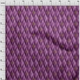 thumbnail image 4 of oneOone Cotton Flex Magenta Fabric Ikat Craft Projects Decor Fabric Printed By The Yard 40 Inch Wide, 4 of 4