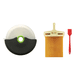 thumbnail image 1 of Cortadores de pizza de acero inoxidable lavables para cocina verde, 1 of 7