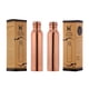 thumbnail image 1 of Set de 2 botellas de cobre para la salud con beneficios ayurvédicos de 1000 ml, 1 of 4