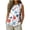 Multicolor2, variant on Fewfanhot Women's Tank Top 4th of July Floral Print Patriotic Sleeveless Blouse, Casual Summer Independence Day Tee Top, S-3XL