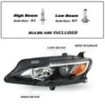 thumbnail image 2 of For 2019-2024 Chevy Malibu Halogen Headlight Assembly Left Driver Side w/ bulb, 2 of 7