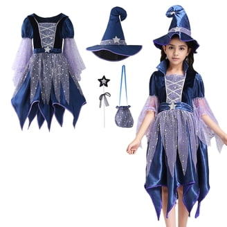 Kids Witch Tulle Dress Halloween for Kids 8-10 Years Halloween Dress Up - Walmart.com Kids Witch Tulle Dress Halloween for Kids 8-10 Years Halloween Dress Up - Walmart.com