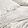 thumbnail image 5 of Bare Home Ultra-Soft Sheet Set - Premium 1800 Collection - Deep Pockets - 3-Pieces - Twin XL, Pennytile - Stone/White, 5 of 7