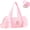 Small-Pink, variant on Personalized Initial Dance Bag for Girls 4-6, Small Lace Gym Sport Yoga Cheer Dance Bags Gift for Teen Girls, Cute Letter Kids Ballet Bag Toddler Travel Duffel Tote with Adjustable Straps(Pink-A)