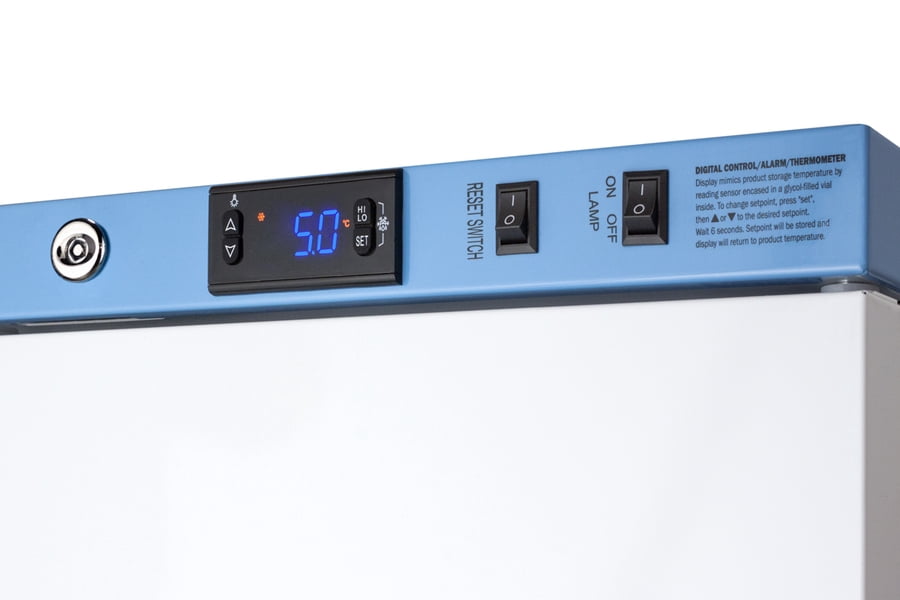 Vaccine Refrigerator, ADA Height- Solid Door