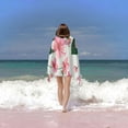 thumbnail image 6 of Wild Flower Tulips Printed Microfiber Sand Free Pool Towel Lightweight Oversized Absorbent Compact Travel Must Have for The Swimming, 6 of 8