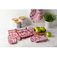 thumbnail image 3 of Design Imports Wine Damask Dishtowel Set of 2, 3 of 5