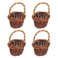 thumbnail image 2 of Mini Basket de Frutas, Canasta de Almacenamiento de Muñecas Safe Safe No Tóxico exquisito Mandeo de Trabajo Vitalidad Estilo Ambientalmento Amigable para el Regalo para el Regalo, 2 of 7
