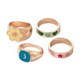 thumbnail image 2 of de 4 anillos de aleación vintage, tema de es / , adorable adorno de de joyería para mujeres, niñas, trabajo diario, viajes, Fernando Anillos de aleación de la vendimia, 2 of 6