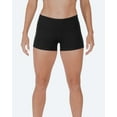 thumbnail image 3 of Women Premium 3" / 5" Inseam No-Ride Compression Active Workout Booty Shorts Running Yoga Volleyball Crossfit, 3 of 7