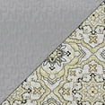 thumbnail image 6 of Hannah Linen Queen Quilt Set - Microfiber 4 Piece Quilt with 1 Shams and 2 Decorative Pillow (Queen, Taupe Greyson), 6 of 9