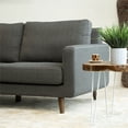 thumbnail image 4 of Ashcroft Preston Fabric Modern Living Room Corner Sectional Sofa in Dark Gray, 4 of 7