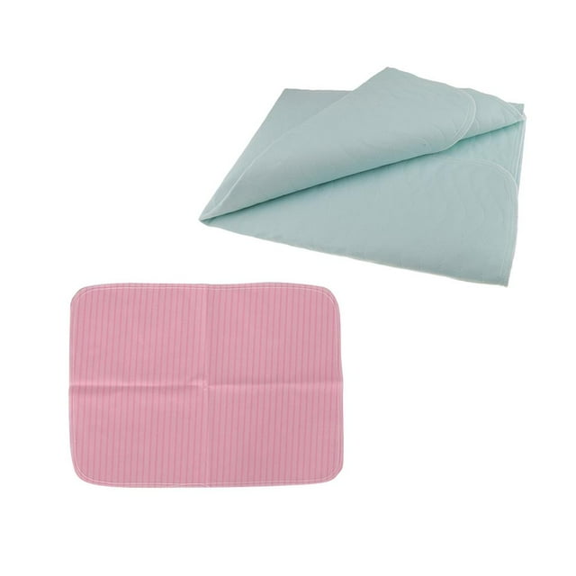 TISHITA 2 Pcs Serviettes Lavables et Réutilisables, Serviettes d'Incontinence Super Absorbantes, Coton Bébé