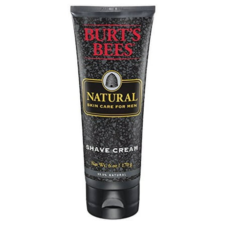 Men Care Natural - 3 Pack - Burt's Bees Natural Skin Care for Men Shave Cream, 6 Oz Each