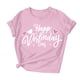 thumbnail image 4 of Xuyuer Women's Lover Printed Round Neck Short Sleeve T-Shirt, Cute Casual Graphic Tee Top for Date Nights, Anniversary Gifts and Couple Outfits, 4 of 7