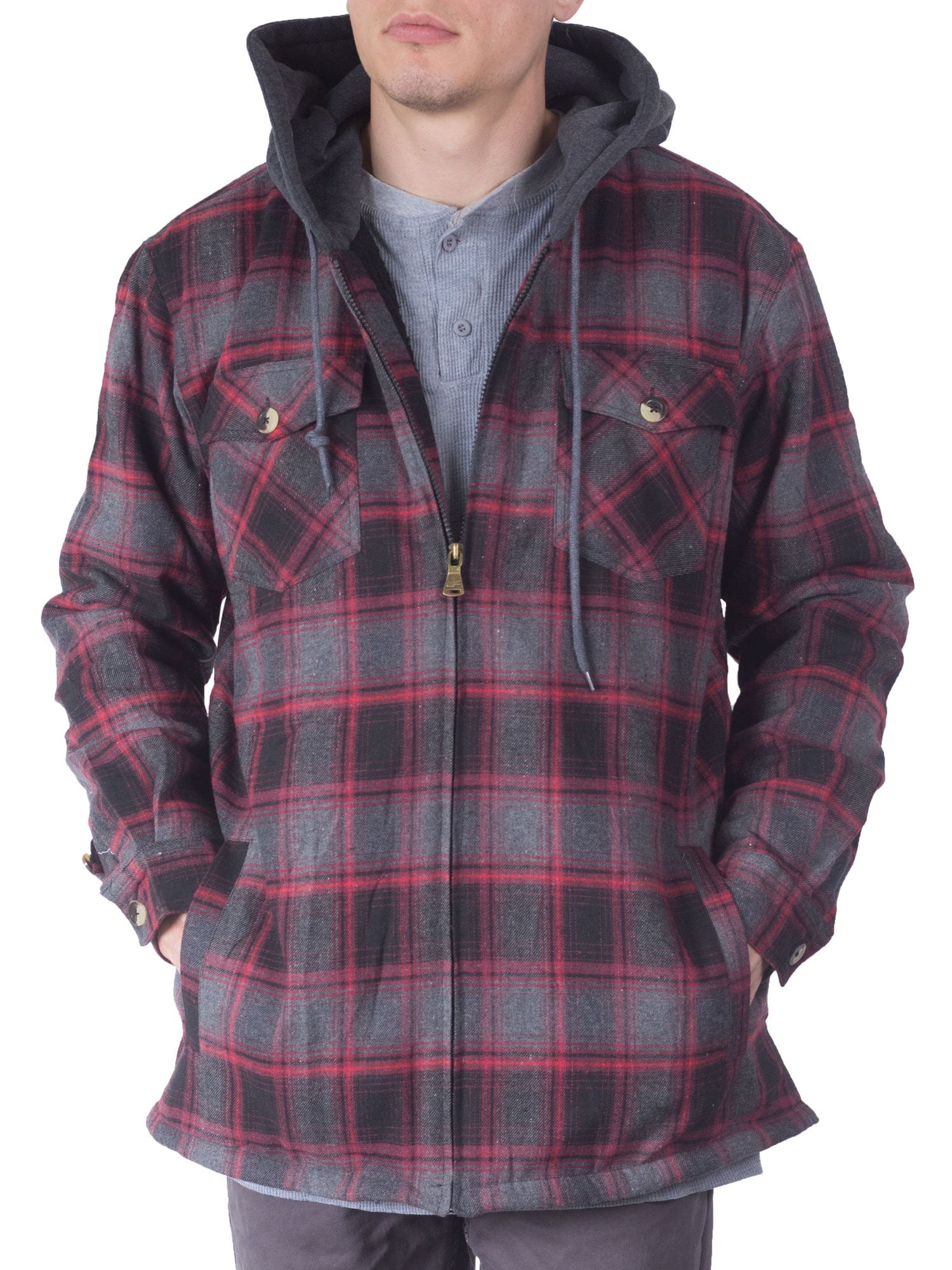 Mens 4xl flannel jacket Clearance