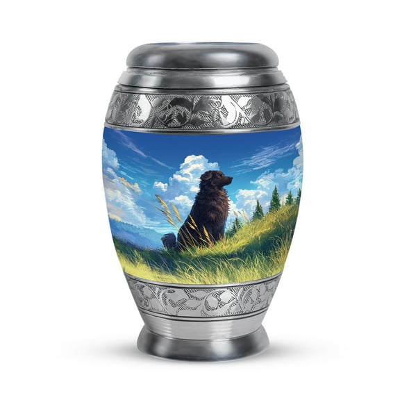 SABURIAL Dog Cremation Urns for Adult Human - Memorial Urns for Male & Female - 3 Inch - Pack of 1 - Burial Decorative for Mom & Dad - Small Urn for Ashes - Decorative Keepsake Urn