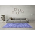 thumbnail image 3 of Ahgly Company Indoor Rectangle Persian Blue Traditional Area Rugs, 4' x 6', 3 of 4