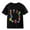 Black, variant on Ruyang Fun Colorful Numbers Print T Shirts for Kids Girls Boys Summer Lightweight Comfy Soft Casual Pullover Clothes Tops