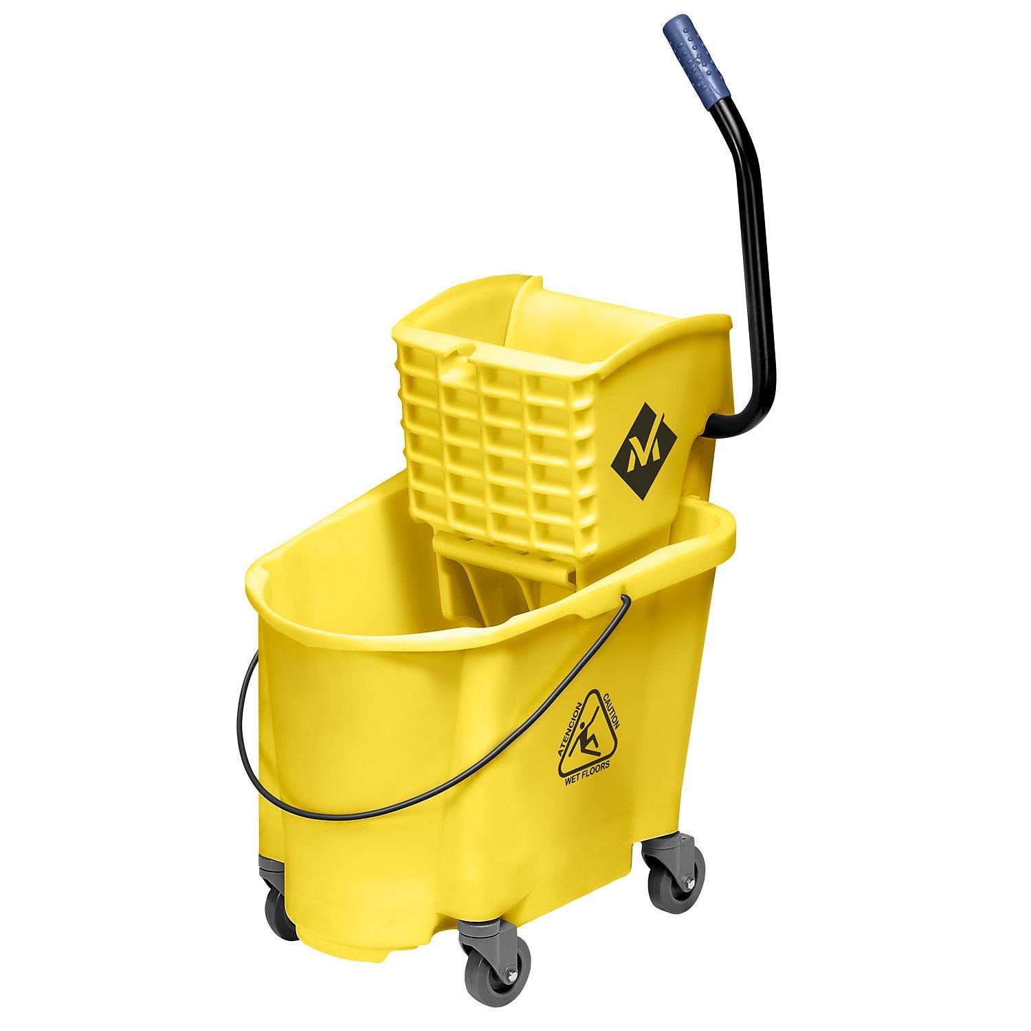 and Wringer Combo Professional Cleaner Blue for sale online Commercial Janitor MOP Bucket 36 Qt 