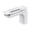 White, variant on Waterfall Bathroom Faucet, LED Display Sink Mixer Tap with 3-Color Temp Sensing Light, Hot & Cold