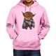 thumbnail image 1 of MHFRRA Sudadera con Capucha Informal de Manga Larga, Suave, Cómoda y Ligera, Estilo Urbano, A La Moda, Deportiva, para Uso Diario Rosa, 1 of 3