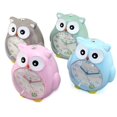 thumbnail image 3 of stanreset Cute Owl Shaped Silent Night Light Alarm Clock Bedside Bedroom Snooze Function Silence Clock for Kids No.3, 3 of 6