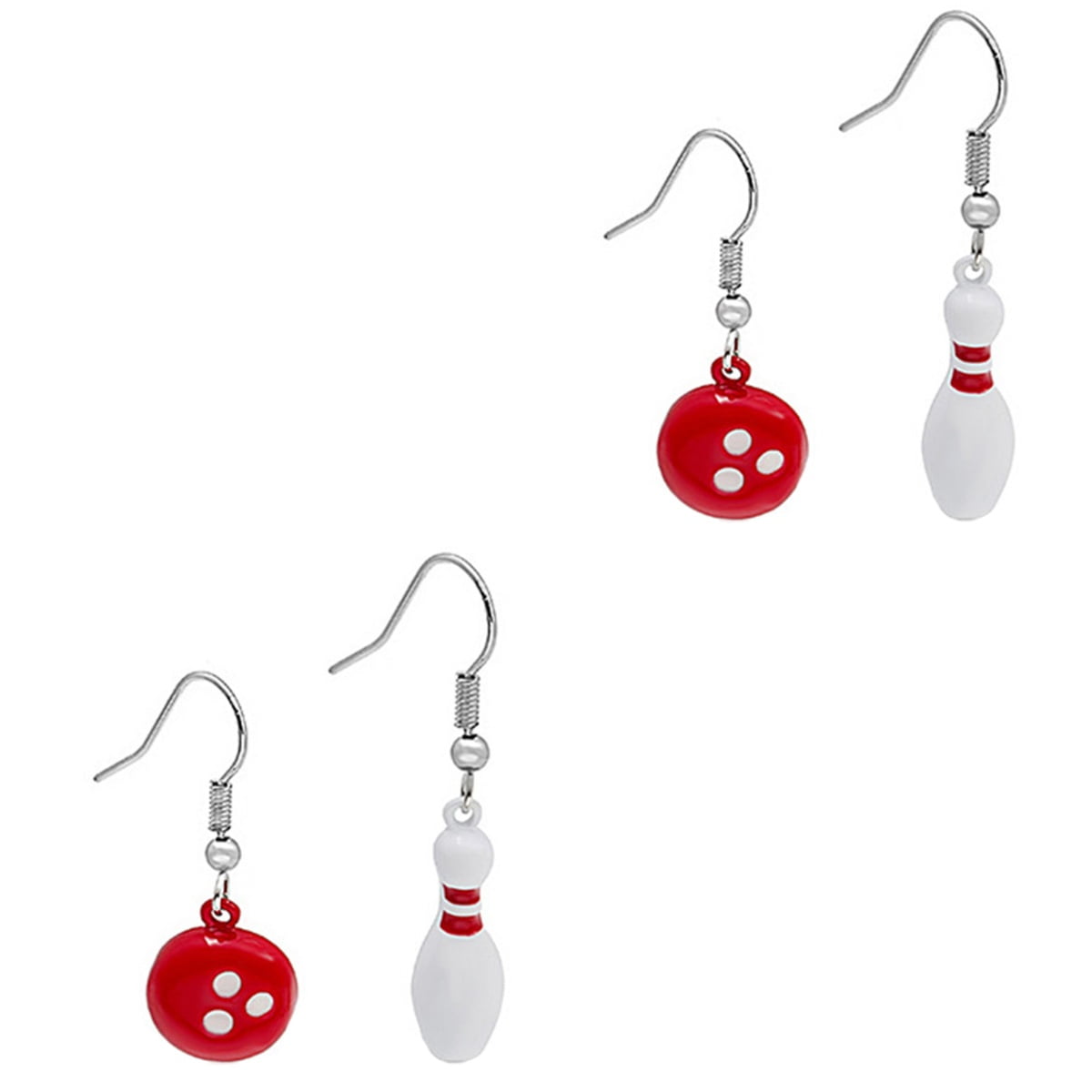Bowling ball deals earrings