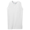 thumbnail image 1 of Augusta 556 Ladies Sleeveless V-Neck Shirt -White-Large, 1 of 2