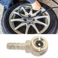 TUMALL Direct Line Air Chuck with 8mm Hose Barb Tire Inflator Car