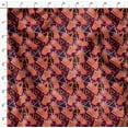thumbnail image 4 of Soimoi Viscose Chiffon Fabric Triangle & Pine Fruits Print Fabric by Yard 42 Inch Wide, 4 of 5