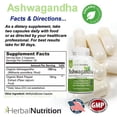 thumbnail image 4 of Ashwagandha Organic 1300mg Extra Strength One Bottle 60 Capsules, 4 of 7