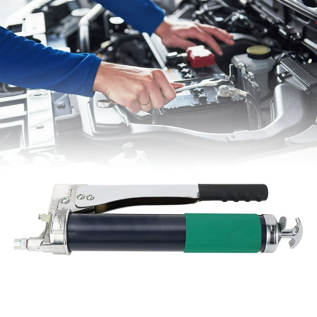 Pulvérisateur de Graisse à Levier Robuste avec Mécanisme de Commutateur Anti-Collage Unique, Construction en ABS et Métal pour Remorques Automobiles et Projets de Bricolage