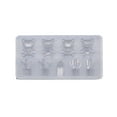 thumbnail image 6 of Silicone Bear Bow Resin Mold - 3D Flower Jewelry Casting Supplies, 6 of 21
