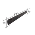 thumbnail image 2 of 1pc High Quality Ebony Wooden Fingerboards Fingerboard /2 Size Violin Part CUTICAT Conjunto de piezas de violín, 2 of 8