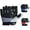 Gray, variant on True Sailors Sailing Gloves Yachting Dinghy Rope Fishing Tool Short Finger Glove (Black/Blue, L)