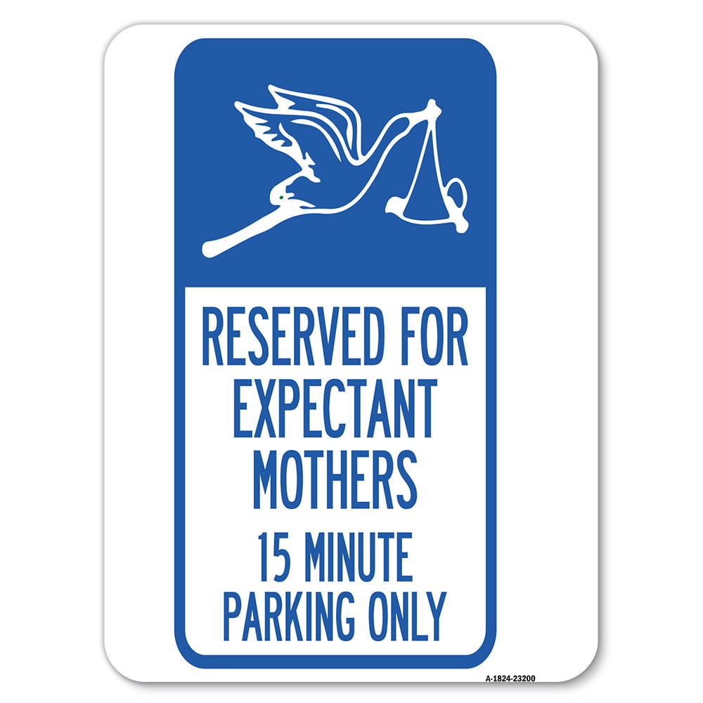 Shipping And Receiving 12X18" Aluminum Sign Will Not Rust USA Made parking Sign 