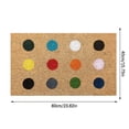 thumbnail image 3 of Under 10 Carpet Fun Theme Carpet Non Slip Entry Door Entry Mat Absorbent Bathroom Kitchen Porch Floor Mat, 3 of 9