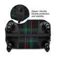 thumbnail image 4 of Haiem Buffalo Plaid Dark Green Luggage Cover,Durable, Washable Suitcase Protector With Anti-Scratch Technology - Keep Your Luggage Looking New X-Large, 4 of 9
