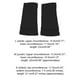 thumbnail image 3 of Eigraketly 1 par de calcetines de espinilleras de fútbol para adultos y niños, soporte deportivo para piernas, mangas de pantorrilla, almohadillas de alta Deportes y aire libre Negro/L Eigraketly OD010427-09, 3 of 6