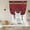 Red, variant on Beige Khaki Boho Balloon Curtains for Living Room/French Door, Vintage Ethnic Tribe Abstract Art Retro Tie Up Curtains 63 Inch Length Energy Saving Kitchen Curtains Shades for Windows 42"x63"