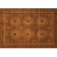 thumbnail image 1 of Ahgly Company Indoor Rectangle Abstract Orange Modern Area Rugs, 6' x 9', 1 of 4