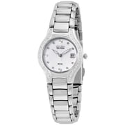 CITIZEN Women's Eco-Drive Silhouette Diamond Watch EW0970-51B