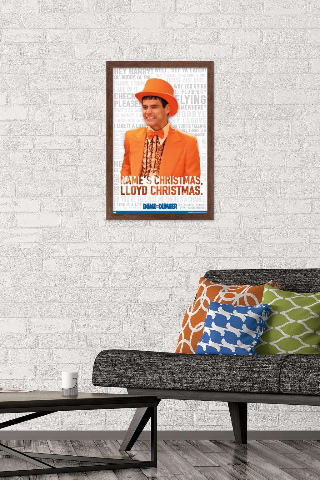 Dumb and Dumber - Suit Wall Poster, 14.725" x 22.375", Framed