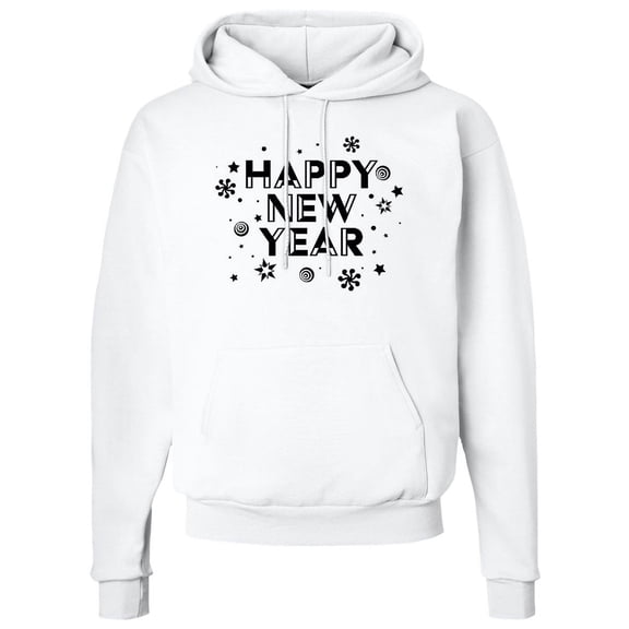 Inktastic Happy New Year Adult Hoodie Sweatshirt